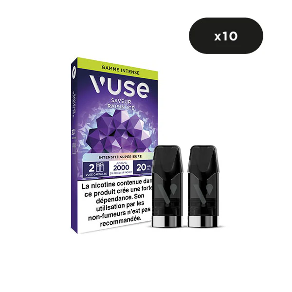Recharge Gamme Intense Saveur Raisin Ice - Image 14