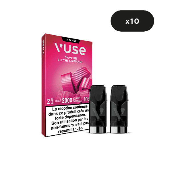 Recharges Gamme Intense Saveur Litchi Grenade - Image 4